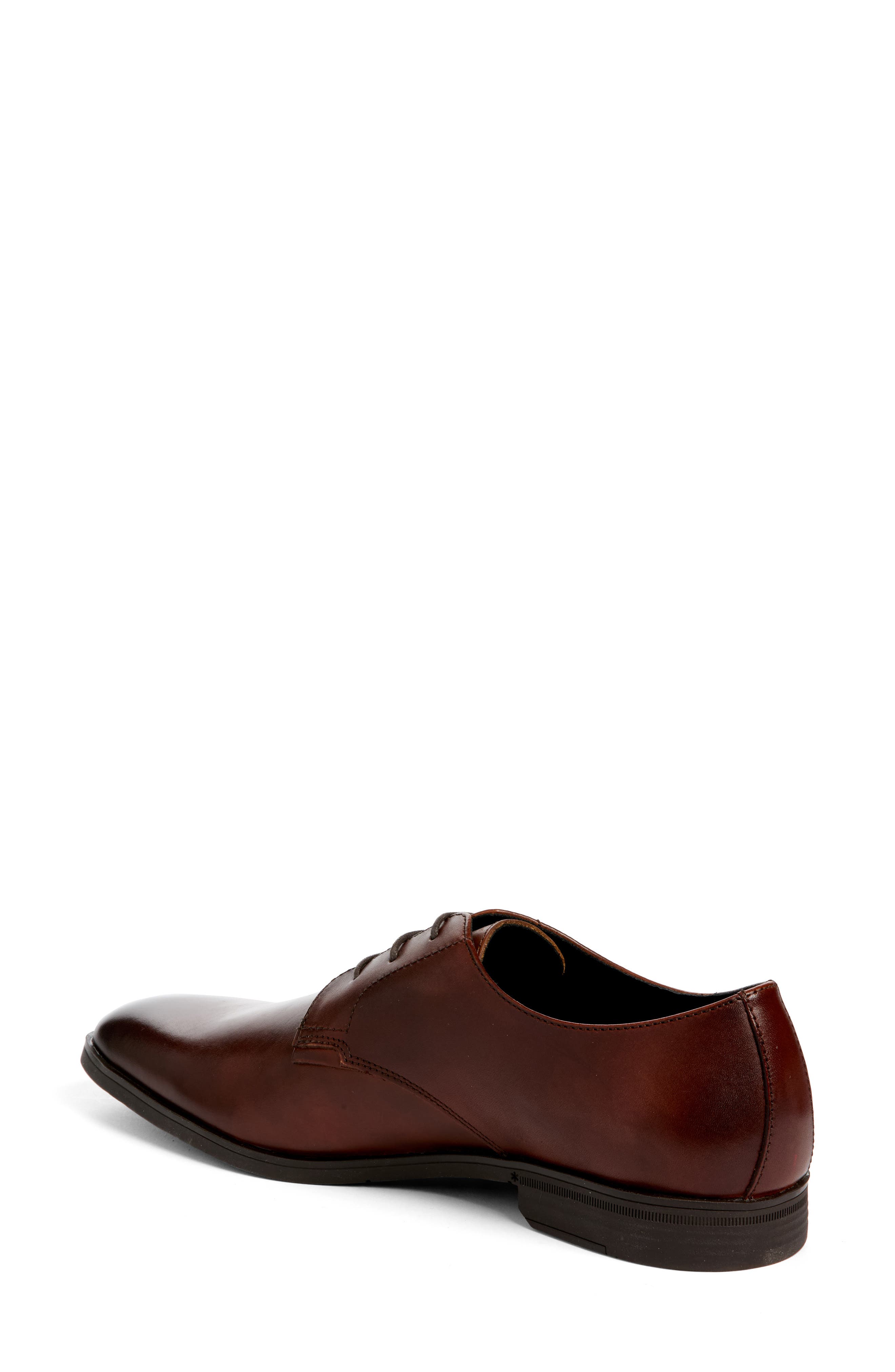 Jones Plain Toe Derby, Alternate, color, BROWN SEPIA