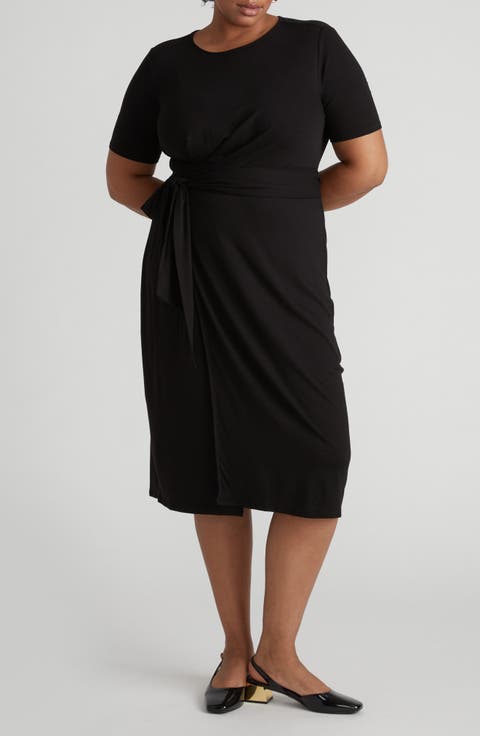 Delilah Tie Waist Midi Dress