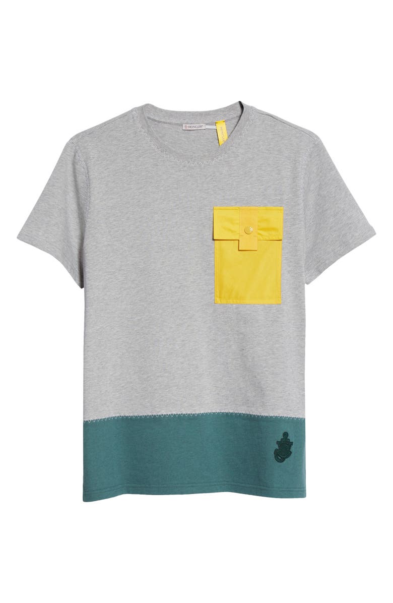 Moncler Genius 1 Moncler JW Anderson Colorblock Pocket T-Shirt, Alternate, color, 