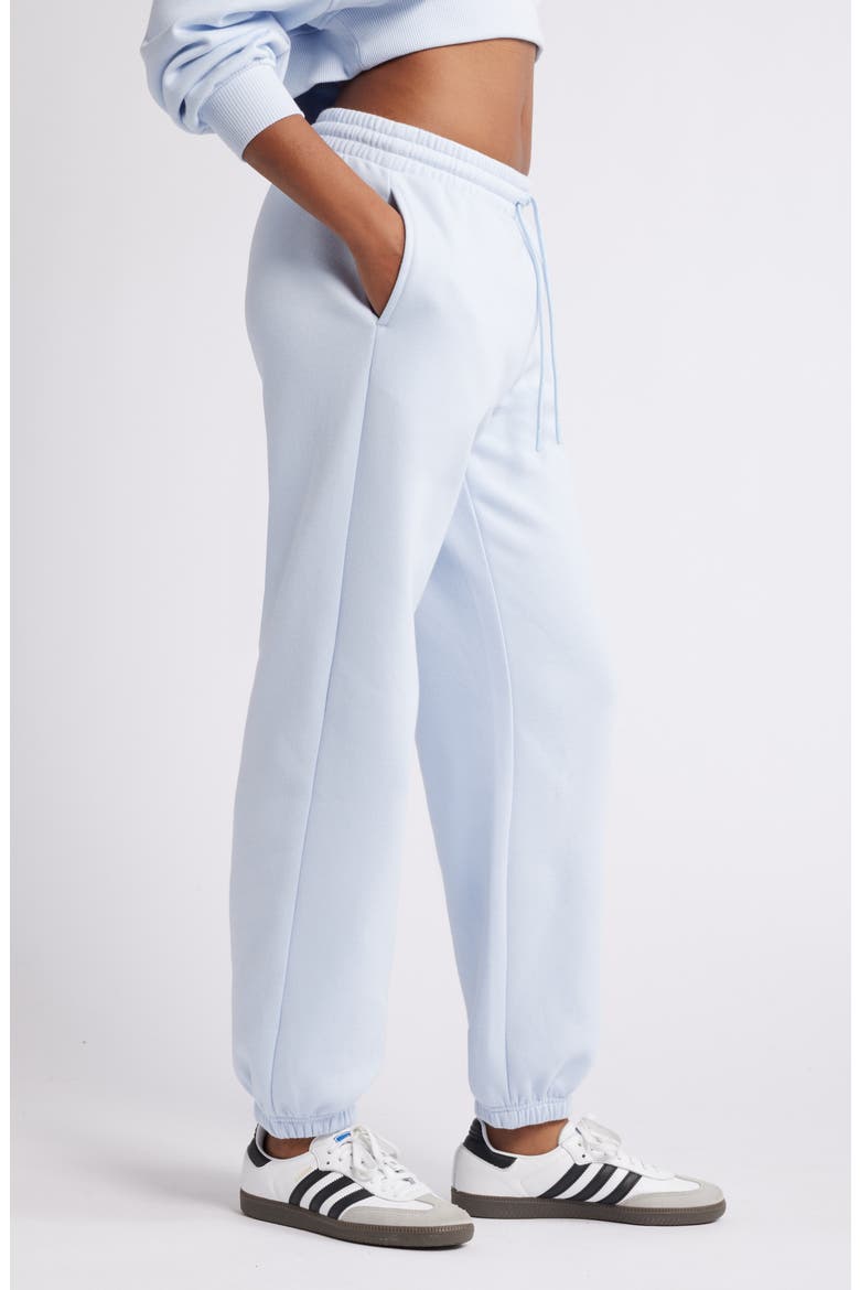 Baggy Fleece Joggers, Alternate, color, BLUE FEATHER