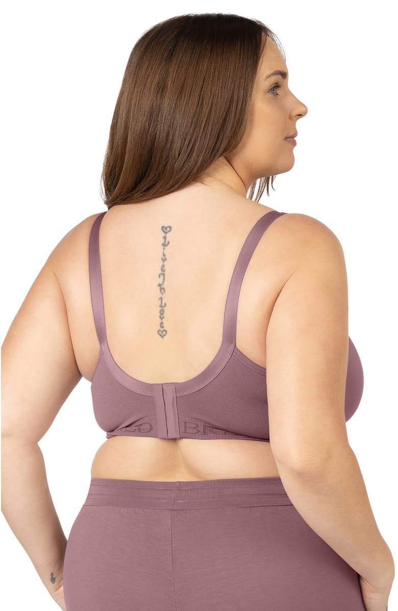 Kindred Bravely Sublime Contour Maternity & Nursing Bra-Sizing Available from B-D Cup, Alternate, color, Twilight