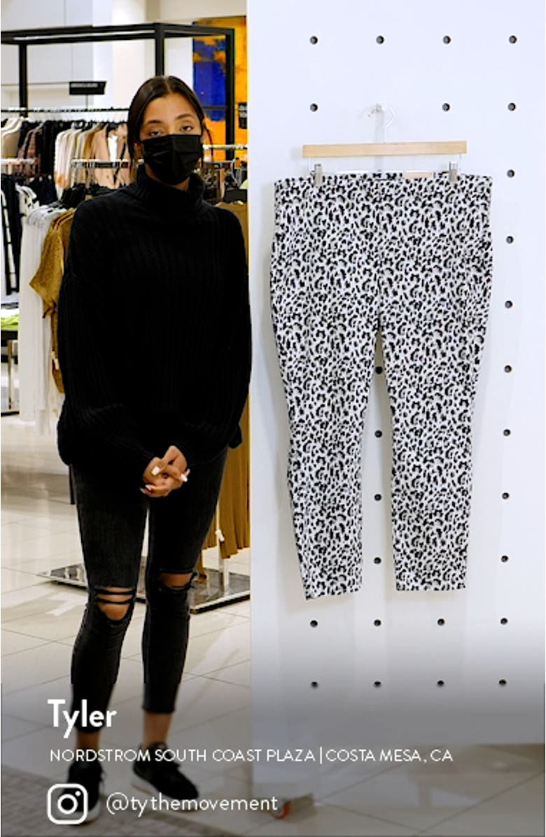 Ankle Slit Skinny Jeans, sales video thumbnail