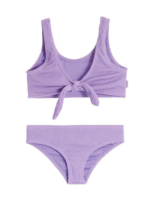 LIMEAPPLE LIMEAPPLE CRINKLE TIE BIKINI SWIMSUIT 