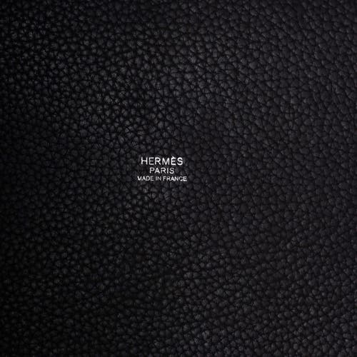 Pre-owned Hermes Hermes Picotin Lock Bag Clemence Gm In Gray