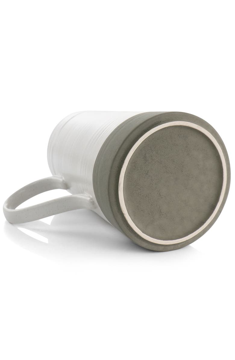 Gibson Milbrook 60oz Serving Pitcher, Alternate, color, White