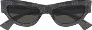 Gucci 53mm Cat Eye Sunglasses