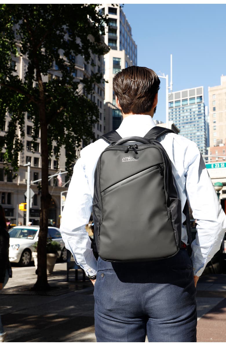 Manhattan Portage Long Island Backpack, Alternate, color, Black