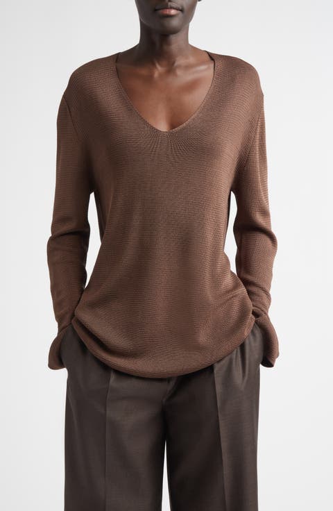 Saya V-Neck Sweater