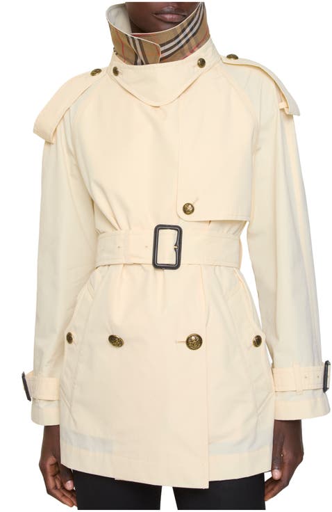 Short Lightweight Cotton Fitzrovia Trench Coat