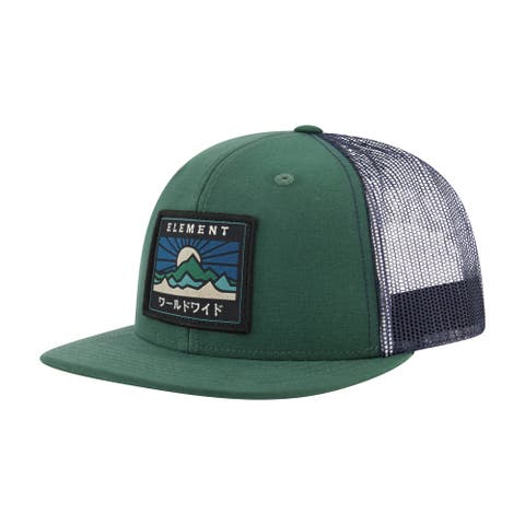 Flat Brim 6-Panel Mesh Back Cap