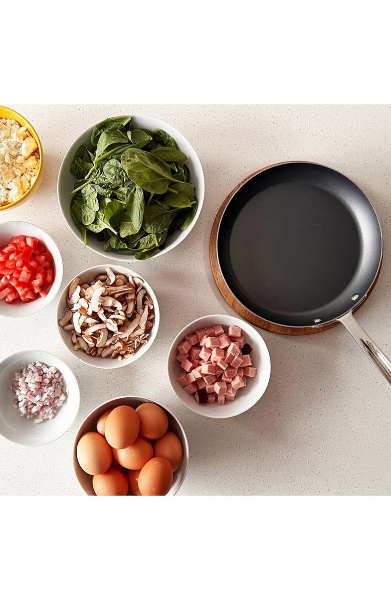 All-Clad D3 Pro 9-Inch Egg Perfect Pan, Alternate, color, Silver