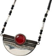 Ten Thousand Villages Amellal Tuareg Pendant Necklace