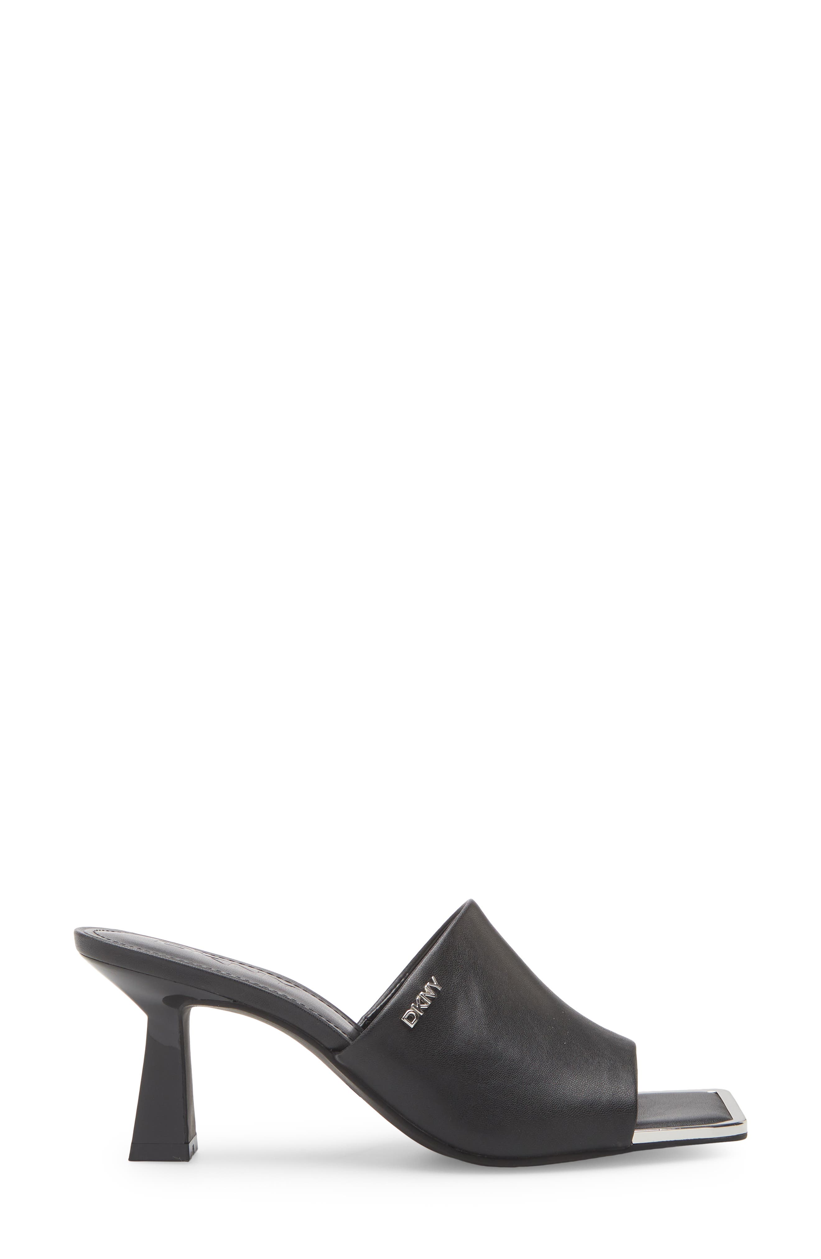 DKNY Kellyn Mule Sandal, Alternate, color, Black