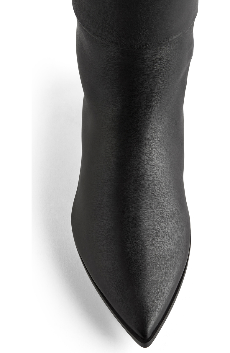 Neil J. Rodgers Bella Over The Knee Boot, Alternate, color, Black Nappa