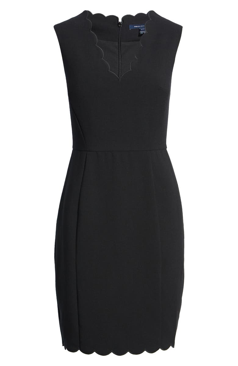 French Connection Whisper Ruth Sheath Dress, Alternate, color, 