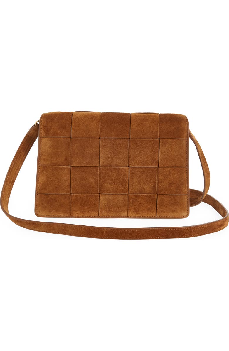 Loeffler Randall Delphine Clutch, Alternate, color, Cacao