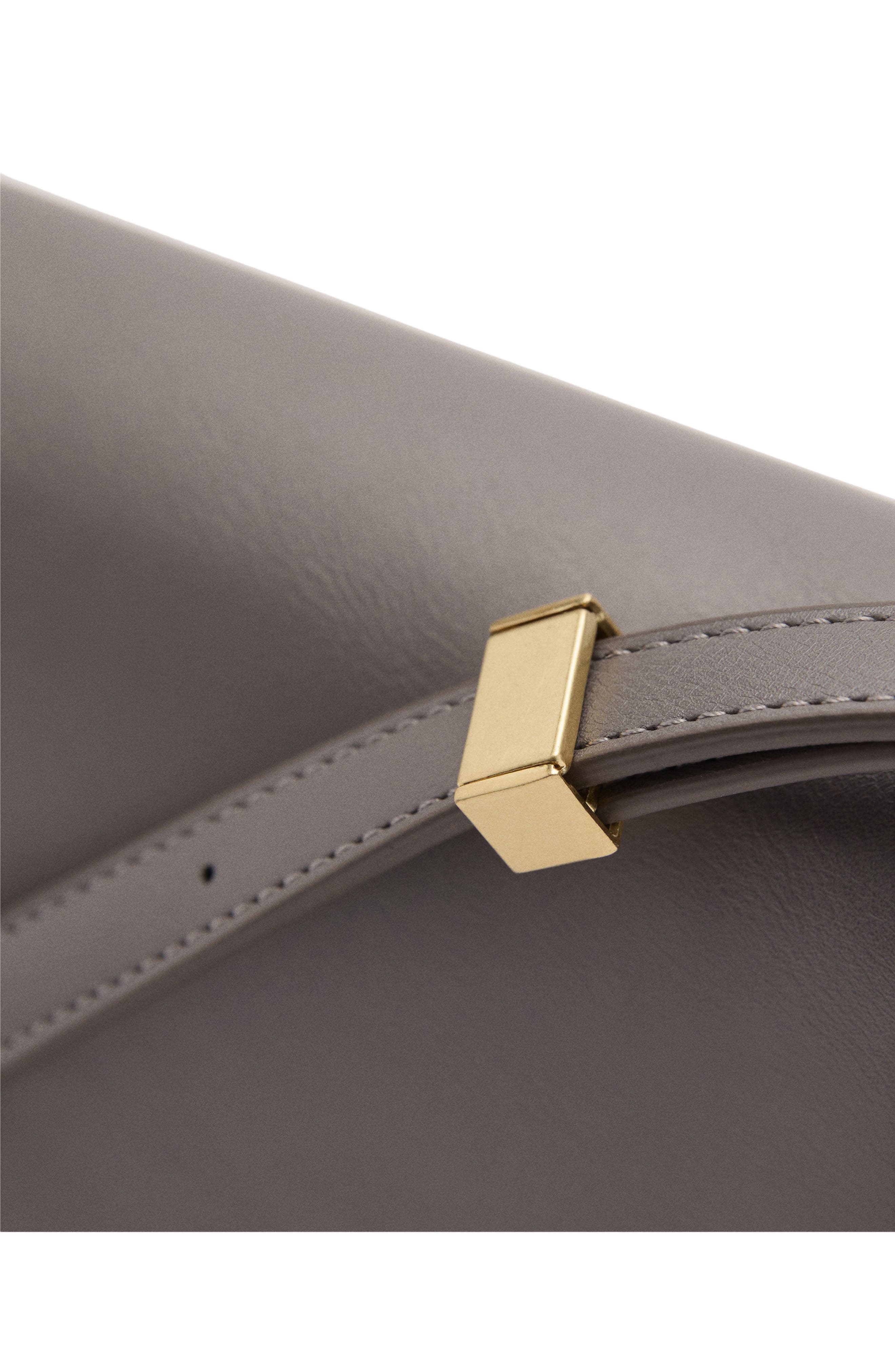 MANGO Faux Leather Shoulder Bag, Alternate, color, 