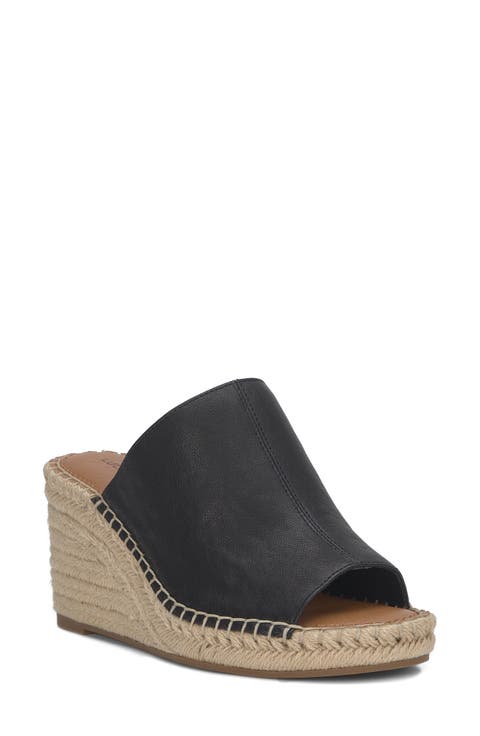 Cabriah Espadrille Platform Wedge Slide Sandal (Women)