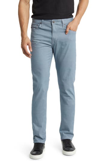 Ag Everett Straight Fit Pants In Soft Storm Blue