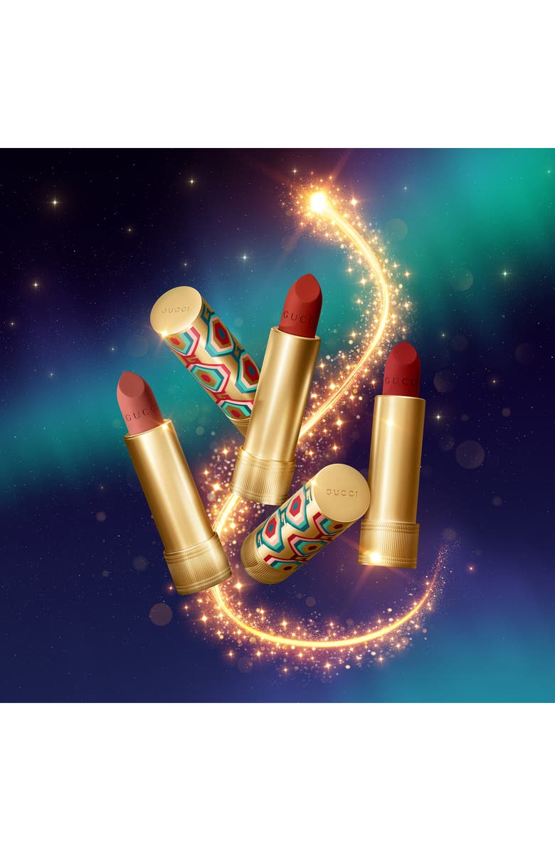 Gucci Rouge à Lèvres Matte Lipstick, Alternate, color, 509 Janie Scarlet