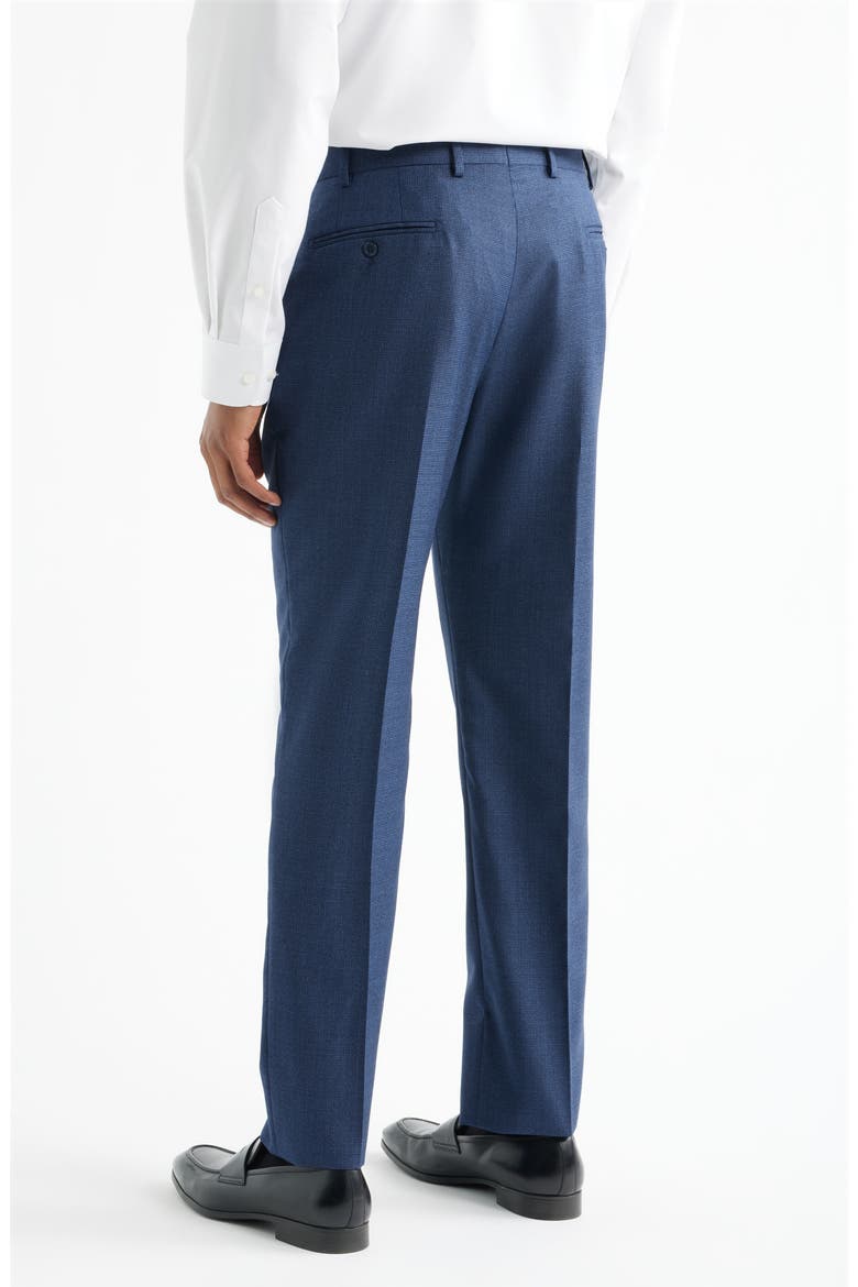 Textured Trousers, Alternate, color, DEEP BLUE