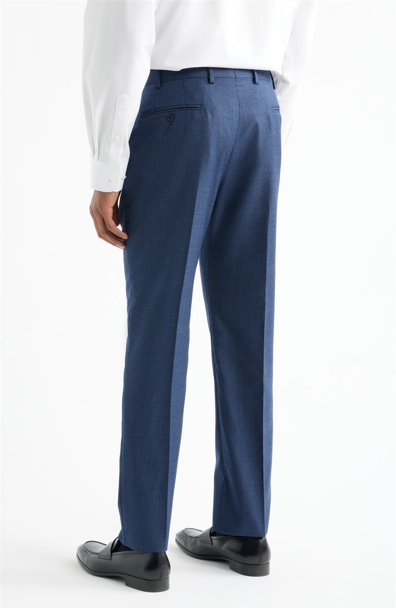 Emporio Armani Textured Trousers, Alternate, color, Deep Blue