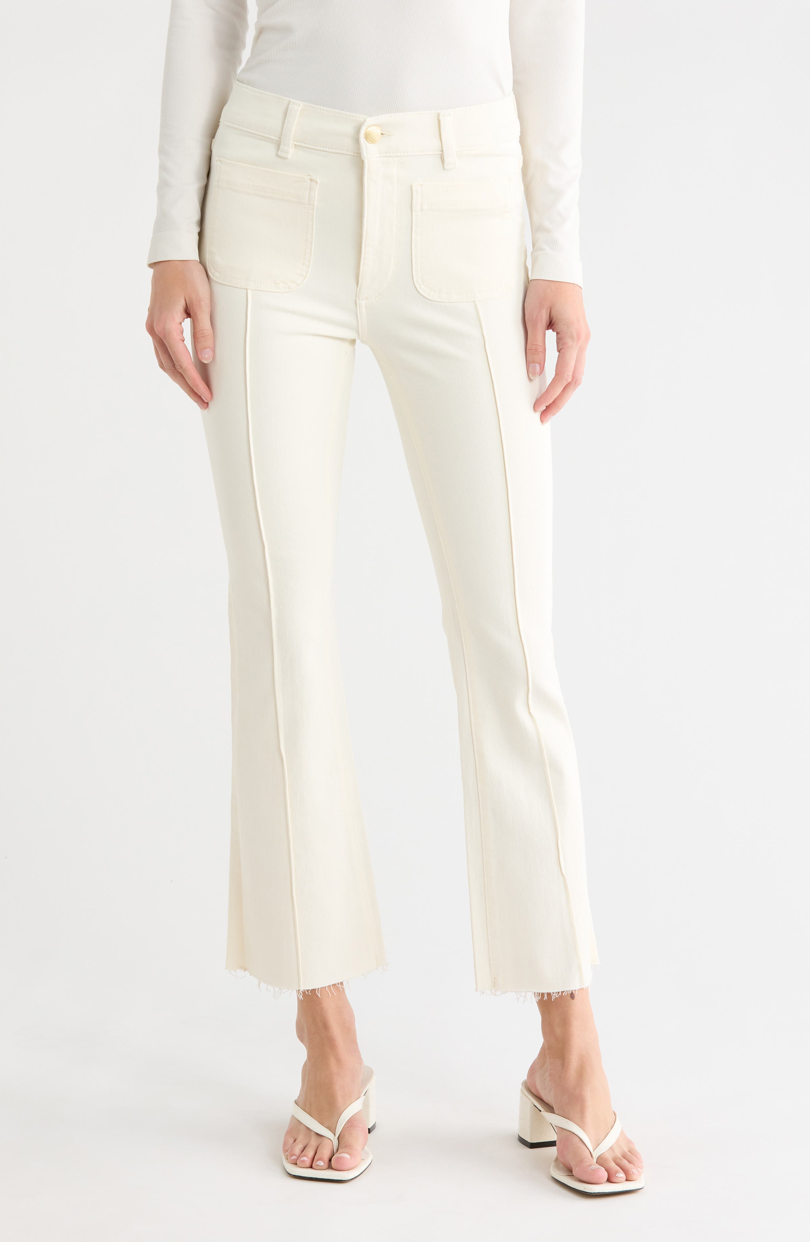 Bridget Crop Bootcut Jeans