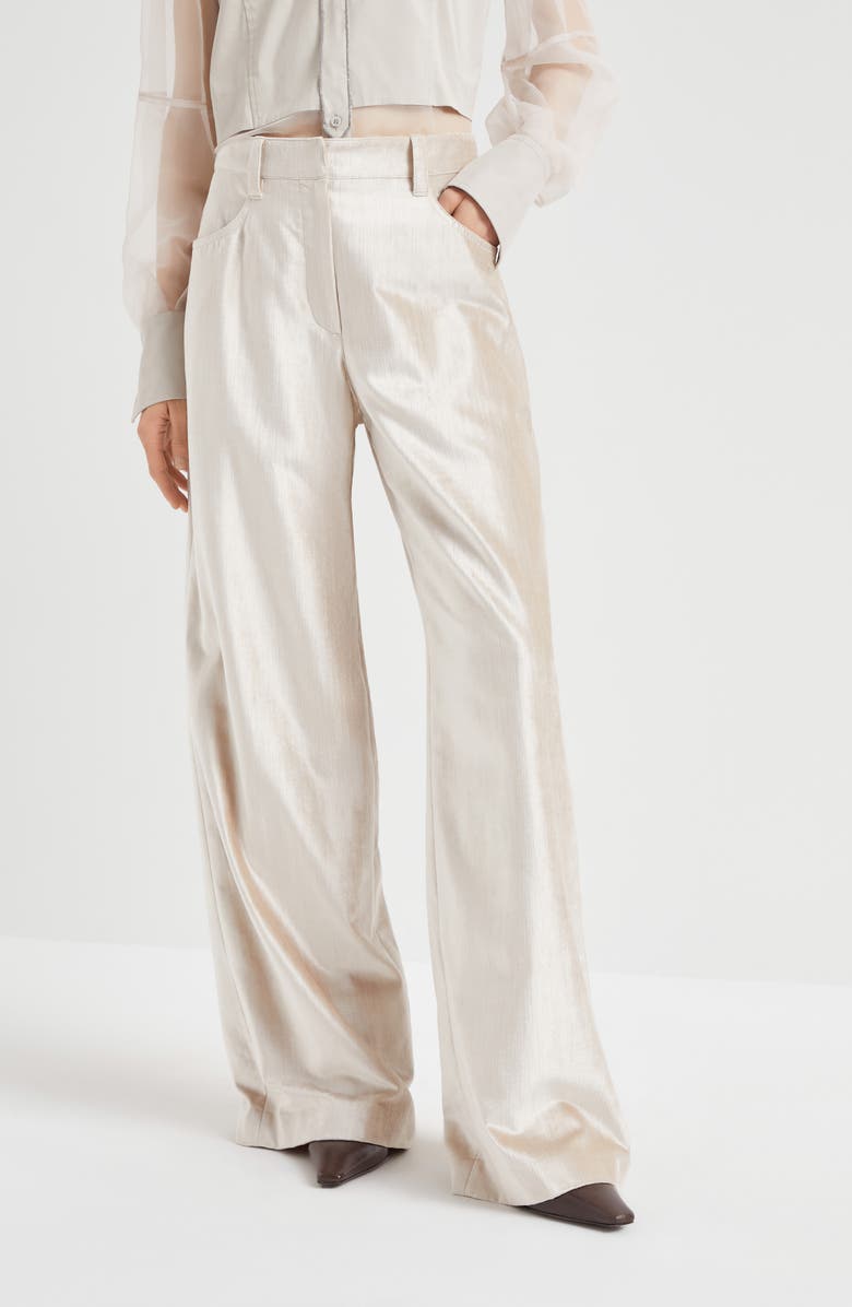 Brunello Cucinelli Loose trousers, Alternate, color, 