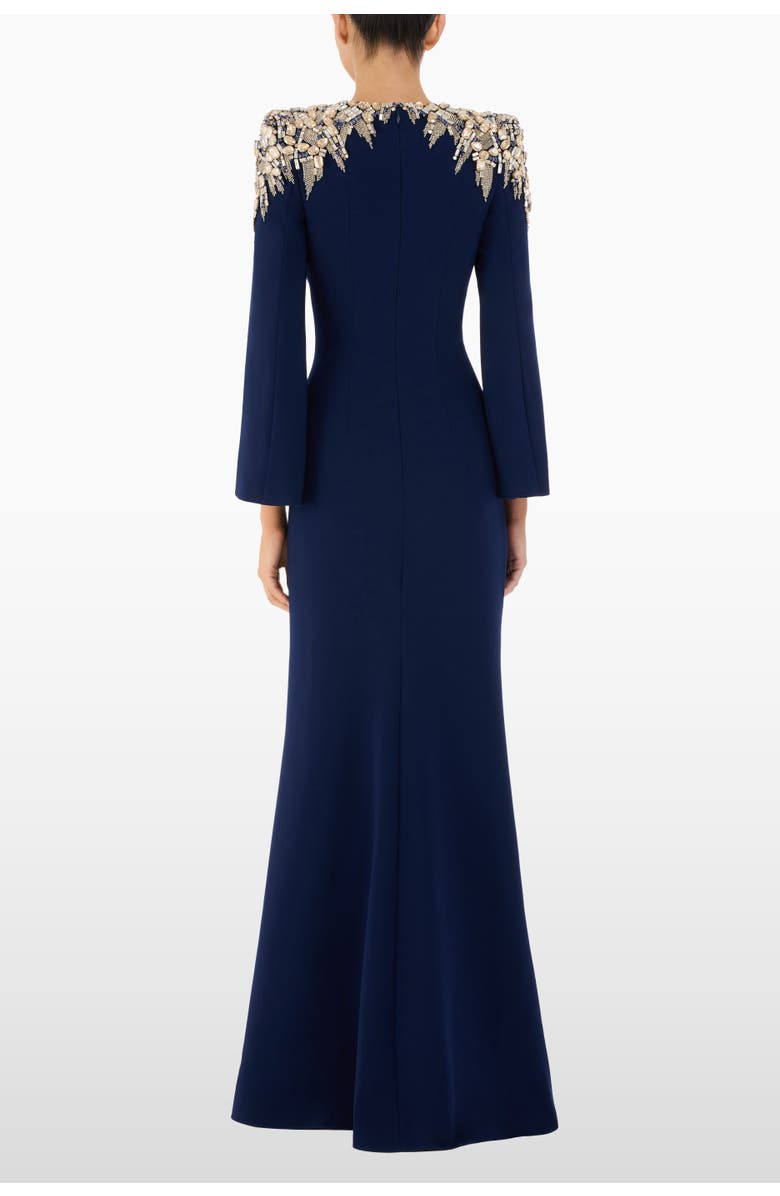 Jenny Packham Adeline Maxi Dress, Alternate, color, Midnight Kiss