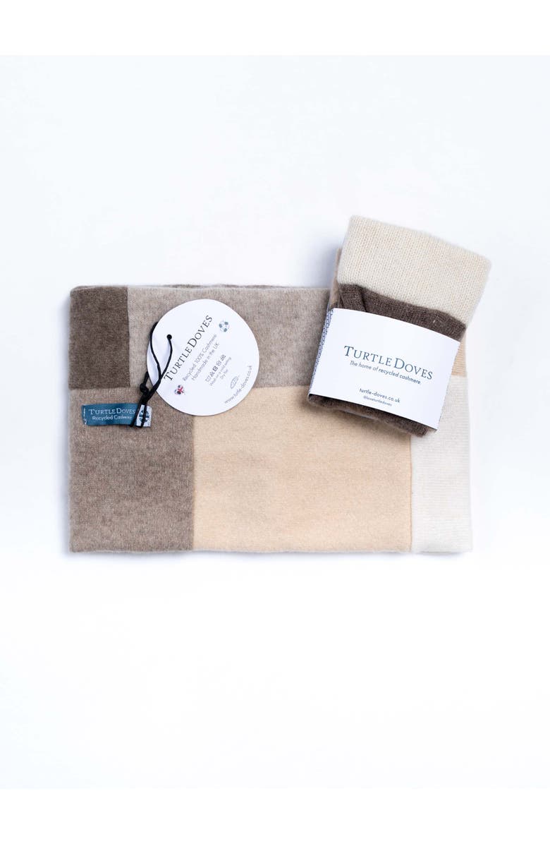 Celtic & Co. Neckwarmer And Glove Bundle, Main, color, Neutral Mix