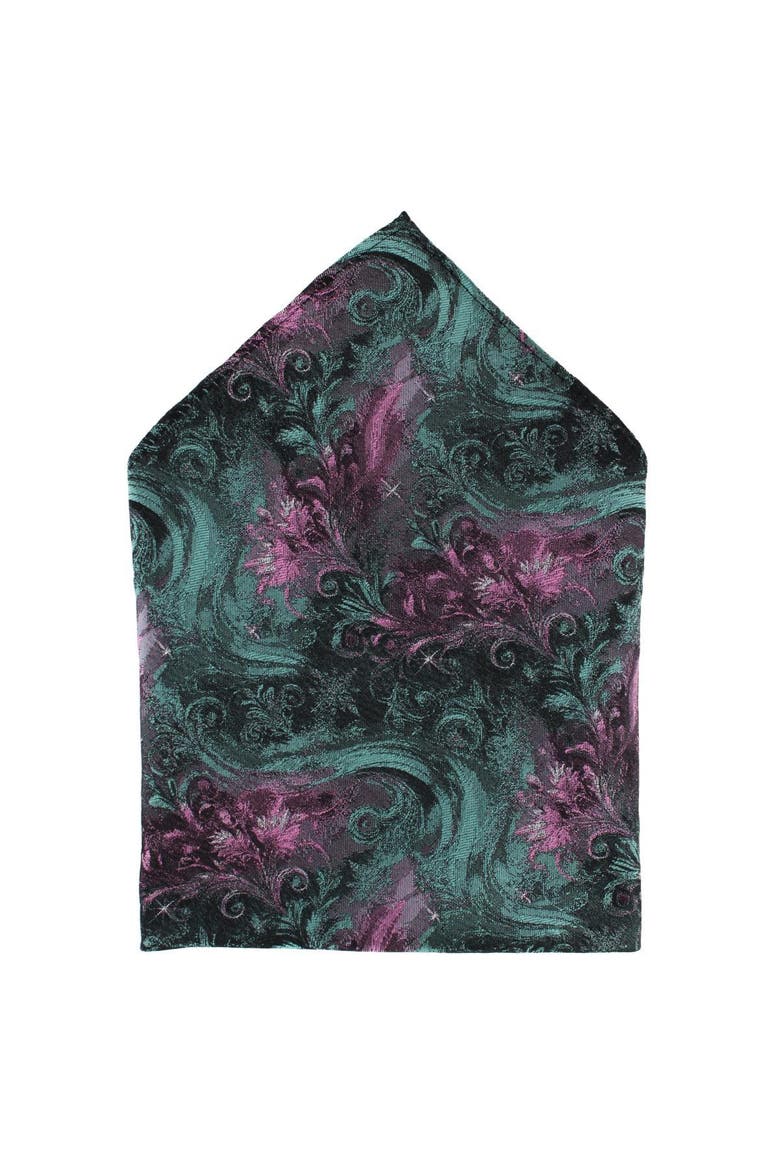 The Arcane Storm Silk Novelty 12x12 Pocket Square, Main, color, Multiple
