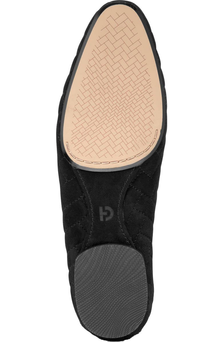 Cole Haan Jasleen Quilted Ballet Flat, Alternate, color, Black Quilted Suede