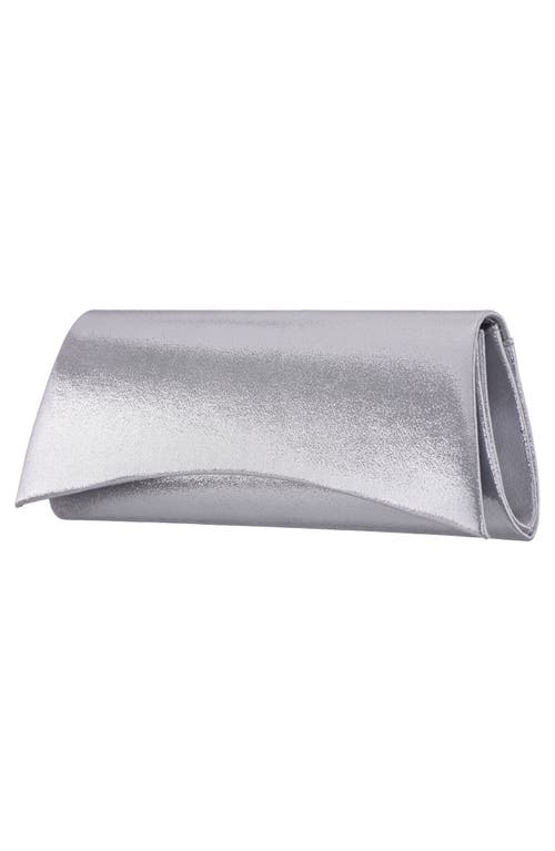 Nina Zoey Clutch In Silver