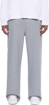 L/AB C/O OFF-WHITE Diagonal Stripe Logo Cotton French Terry Sweatpants