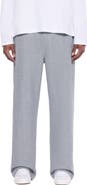 L/AB C/O OFF-WHITE Diagonal Stripe Logo Cotton French Terry Sweatpants