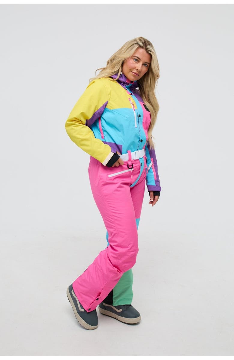 OOSC So Fetch Shaped Women's Ski Suit, Alternate, color, Multi-Colour