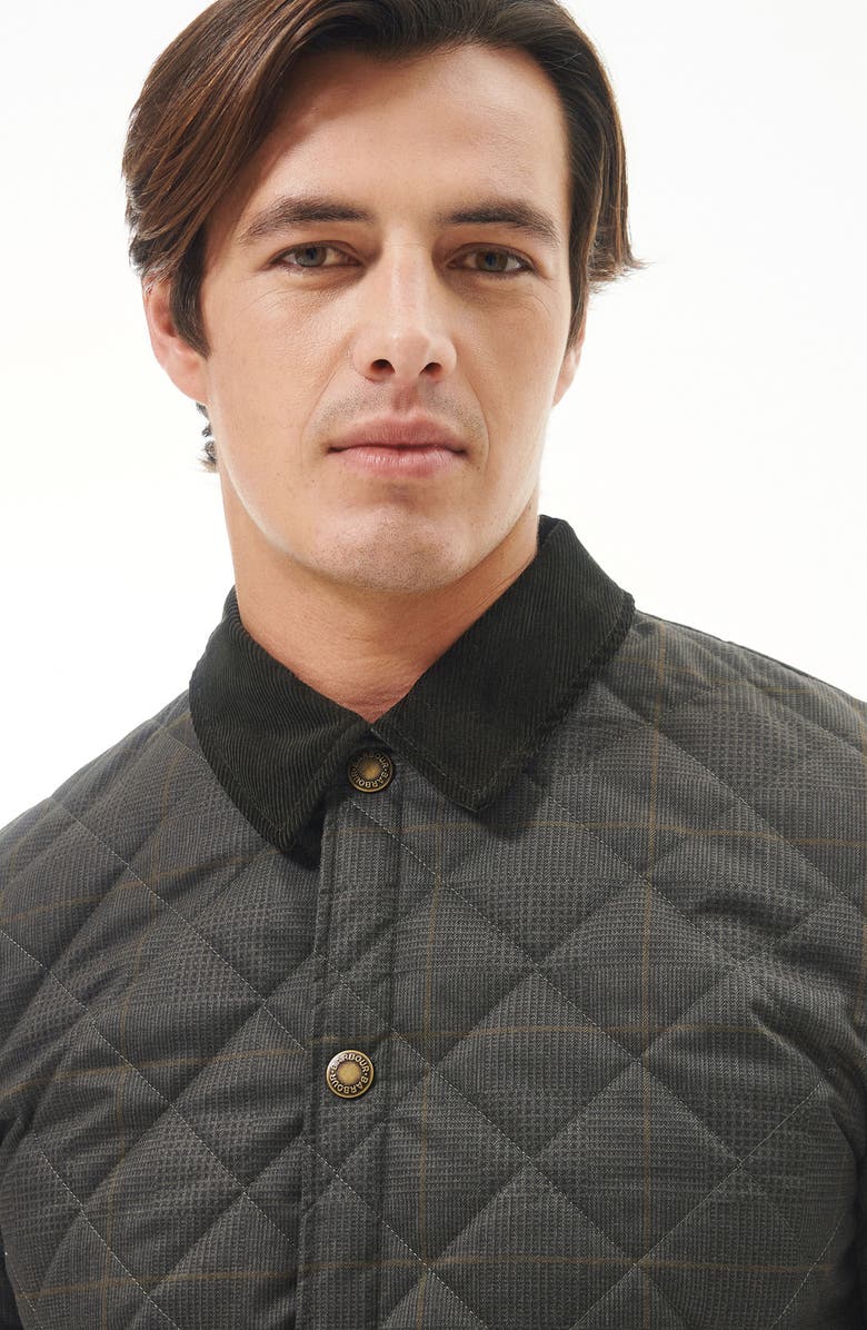 Barbour Heritage Liddesdale Check Quilted Jacket, Alternate, color,