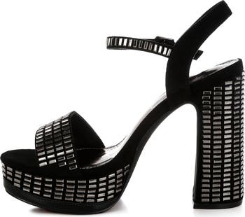 Starlet Rhinestone Platform Sandal