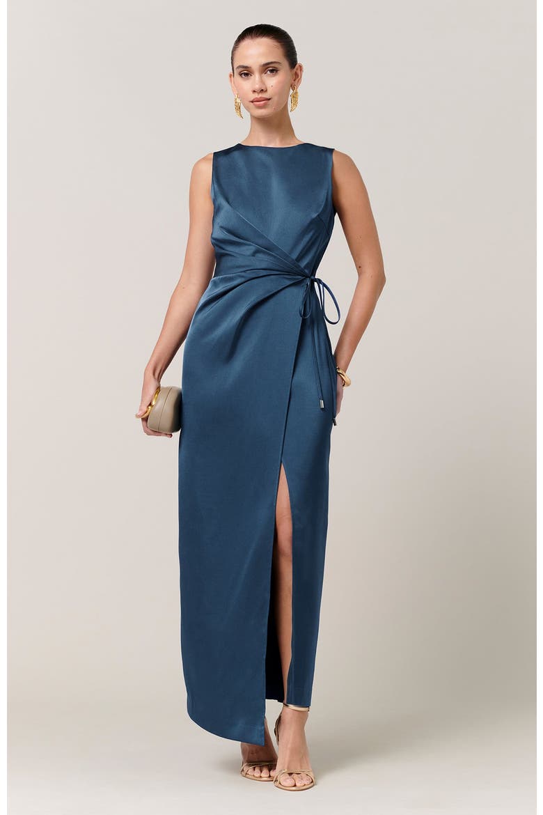 Shona Midi Dress, Main, color, Deep Blue