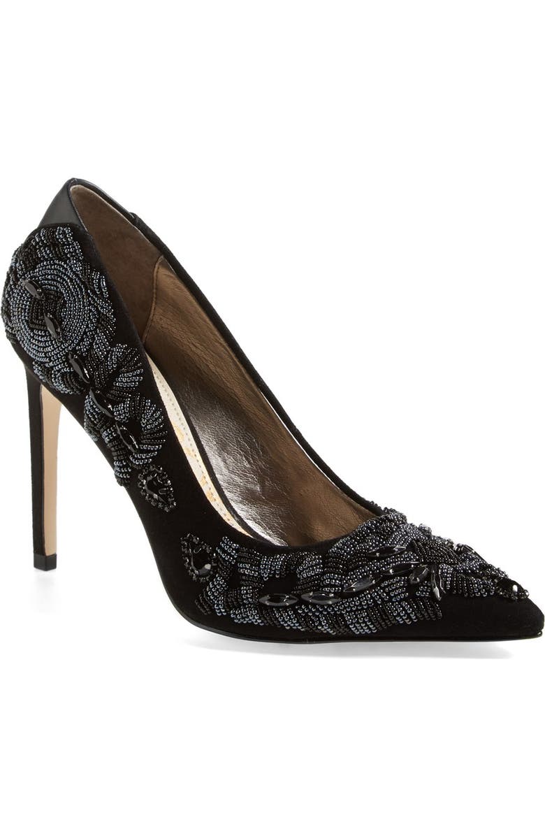 Sam Edelman 'Dani' Beaded Pointy Toe Pump, Main, color,