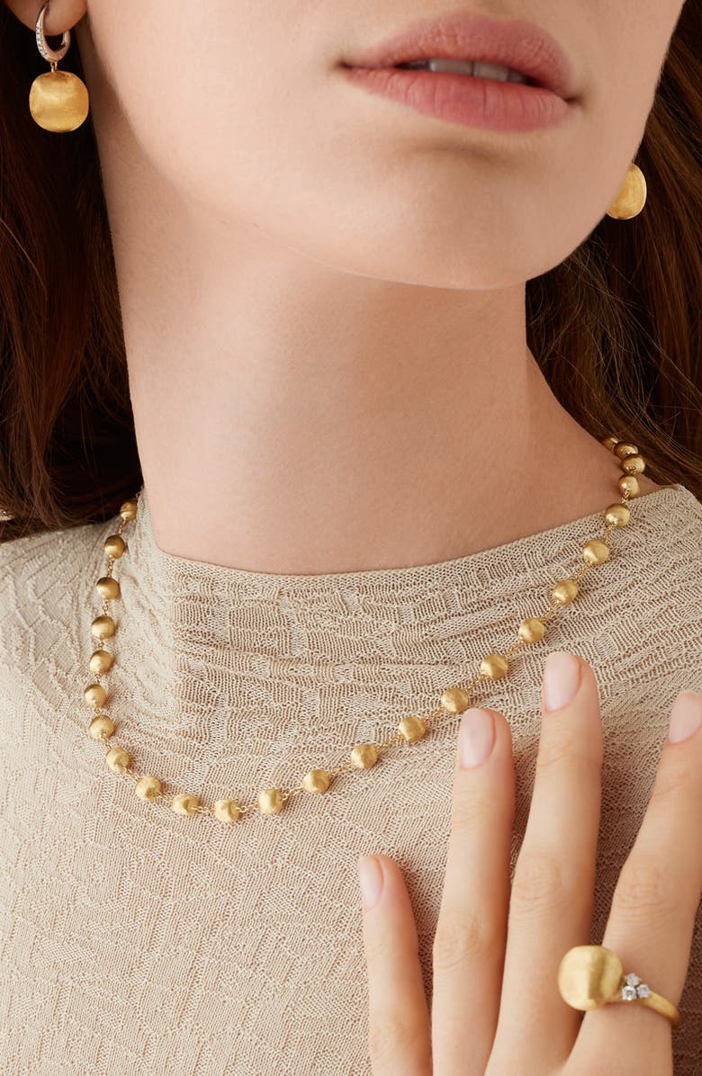 Marco Bicego 18K Yellow Gold Bead Necklace, Alternate, color, 18K Yellow Gold