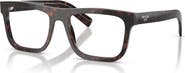 Prada 55mm Rectangle optical glasses