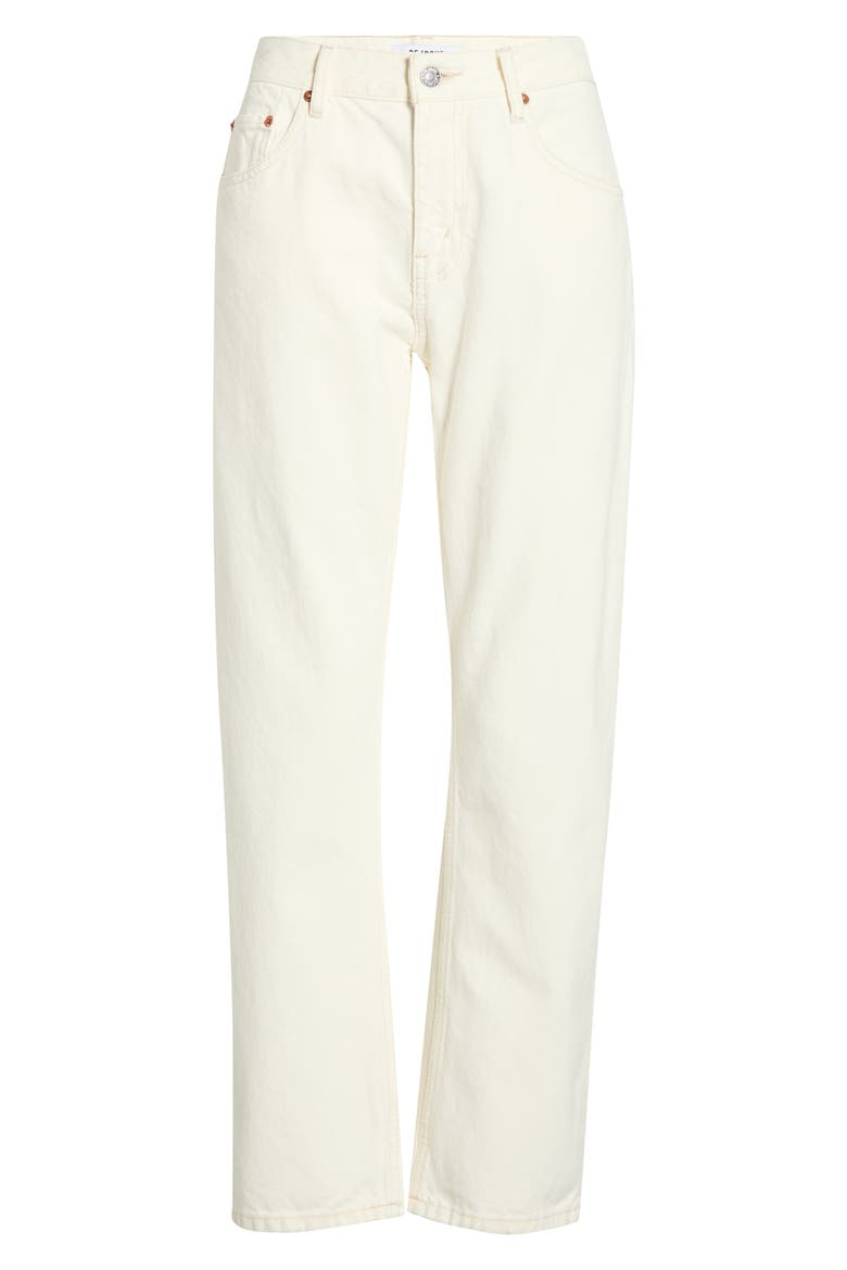 Blondie Crop Jeans, Alternate, color, CREMA