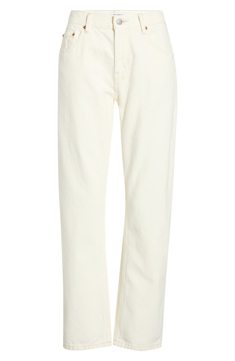 Re/Done Blondie Crop Jeans, Main, color, Crema