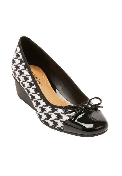 Comfortview The Jade Slip On Wedge In Multi