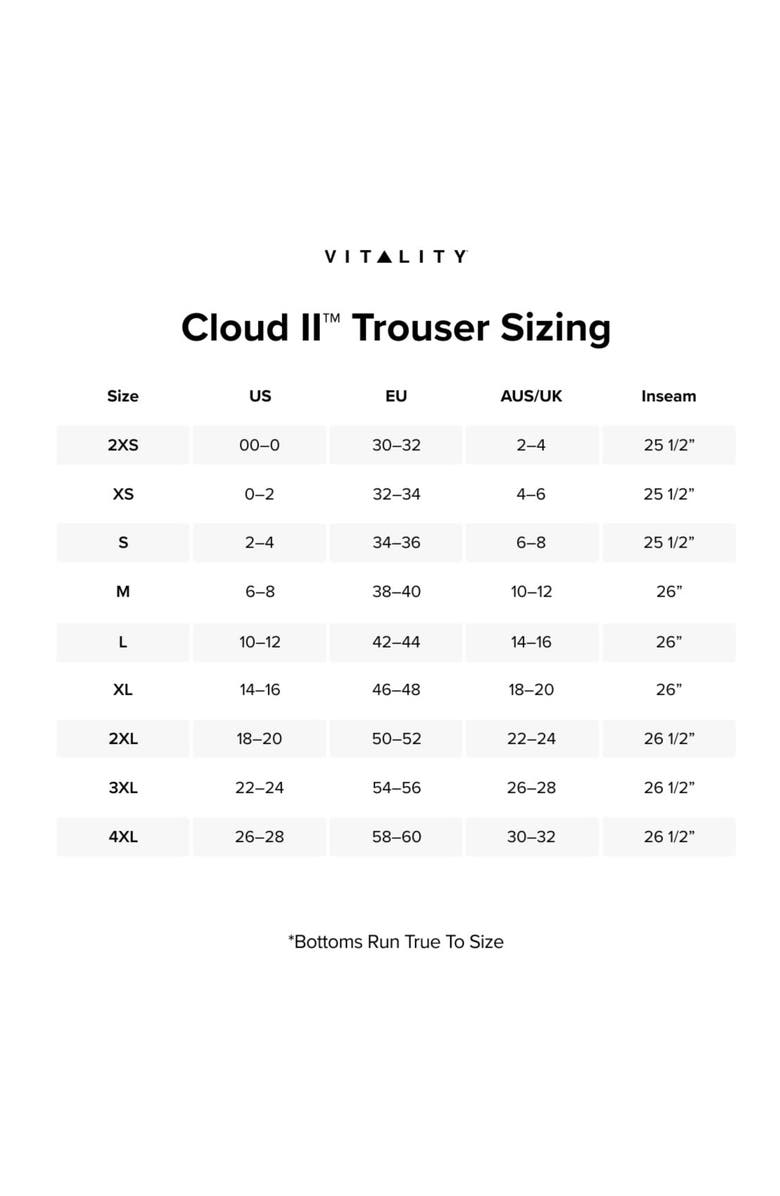Vitality Cloud II Trouser, Alternate, color, Midnight