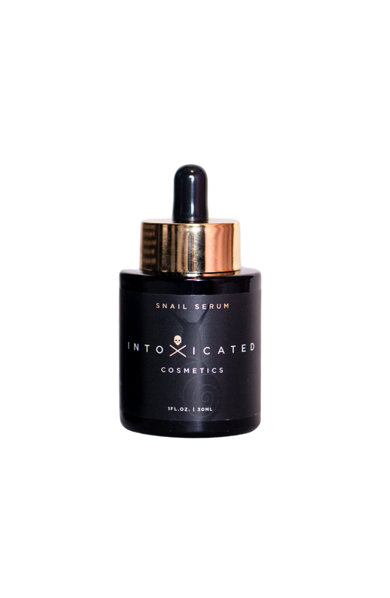 Intoxicated Cosmetics Snail Serum | 1 fl.oz./30ml | Hydrating & Anti-Aging Skincare Treatment with Vegan Snail Venom Peptide & Vegan Snail Mucin, Main, color, NO COLOR