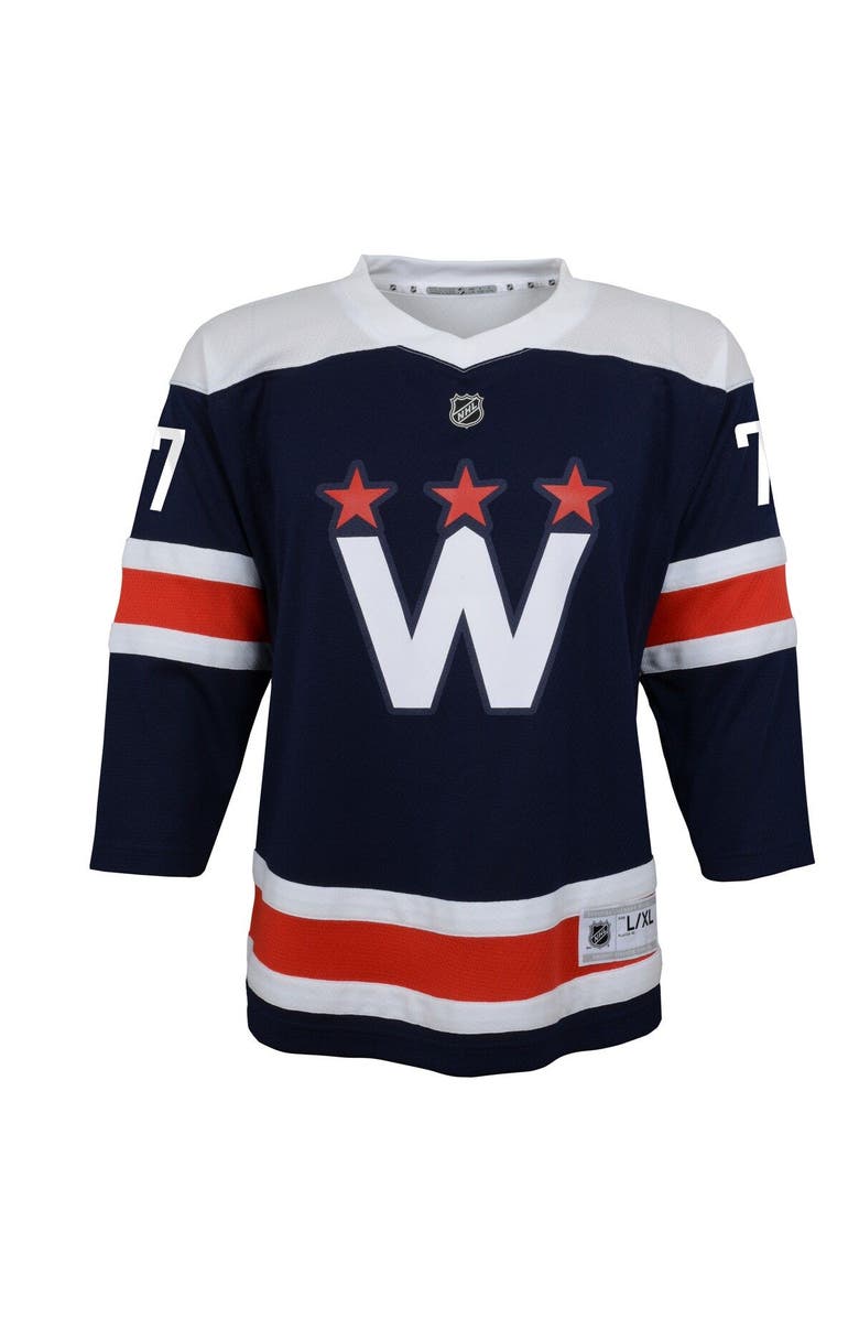 Outerstuff Youth TJ Oshie Navy Washington Capitals 2020/21 Alternate Replica Player Jersey, Alternate, color, Navy
