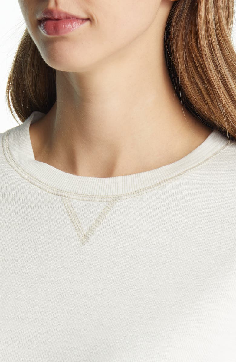 Tommy Bahama Women's Tobago Bay Crewneck Sweatshirt, Alternate, color, Coconut