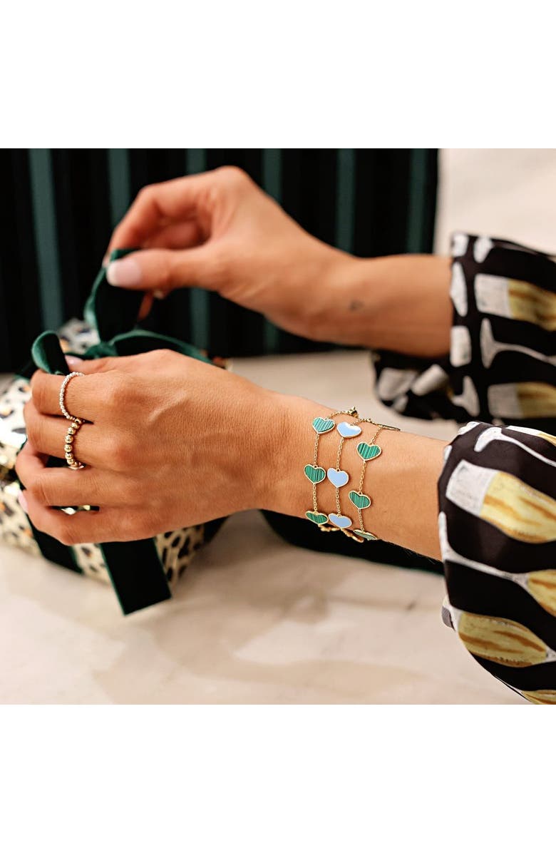 Bowood Lane Everly Bracelet, Alternate, color, Turquoise